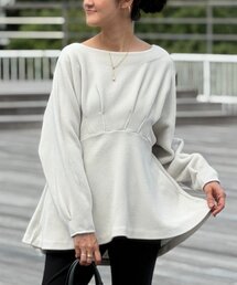 BEARDSLEY（ビアズリー）の「《ZOZO先行販売》ウエストタックふんわりプルオーバー（Tシャツ/カットソー）」