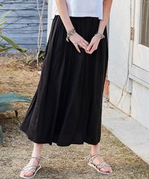 green label relaxing | CF PO/R ギャザー マキシスカート(スカート)