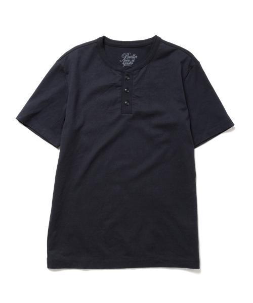 BRILLA per il gusto（ブリッラペルイルグースト）の「◇Brilla per il gusto / ベーシック ヘンリーネック Tシャツ（Tシャツ/カットソー・メンズ・ホワイト/グレー/オリーブ/ネイビー・SMALL/MEDIUM/X-SMALL/LARGE）」の11枚目の写真