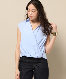 ELFORBR | ブロードカシュクールシャツ(シャツ/ブラウス)