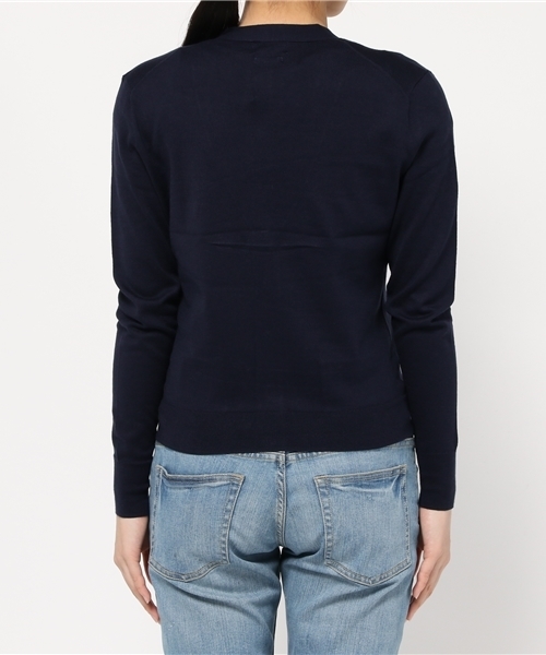 POLO RALPH LAUREN（ポロ ラルフ ローレン）の「コットン Vネック カーディガン（カーディガン/ボレロ・レディース・ピンク/ネイビー/パープル・X-SMALL/LARGE/SMALL/MEDIUM/X-LARGE）」の18枚目の写真