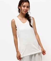 v::room�i���B���[���j�́u�yV::ROOM �z�u�C ���[��/ high soft melnge jersey  tanktop�i�^���N�g�b�v�j�v
