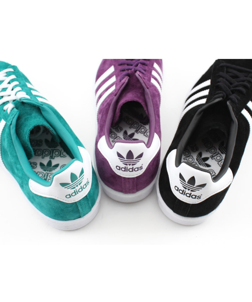 adidas(アディダス)の「CP80's(スニーカー・レディース・ブラック/エメラルド/パープル・26.5cm/27cm/27.5cm/28cm/23cm/23.5cm/24cm/24.5cm)」の9枚目の写真