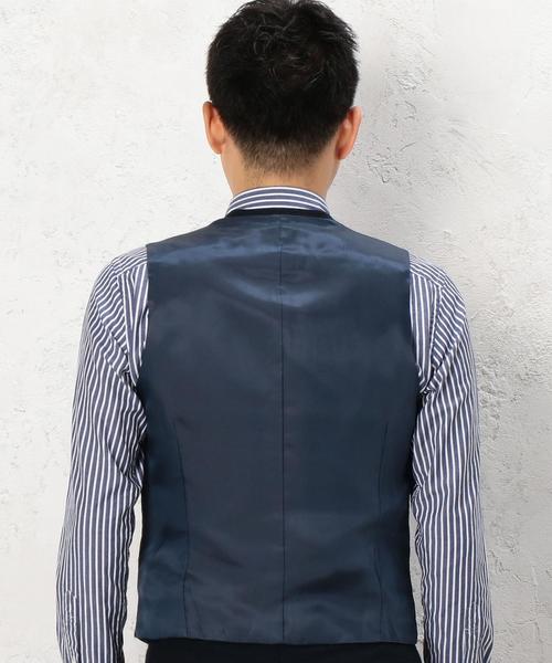 green label relaxing（グリーンレーベルリラクシング）の「KT H/SPUN ベスト（ベスト・メンズ・グレー/ダークブラウン/ネイビー・SMALL/MEDIUM/LARGE/X-LARGE）」の17枚目の写真