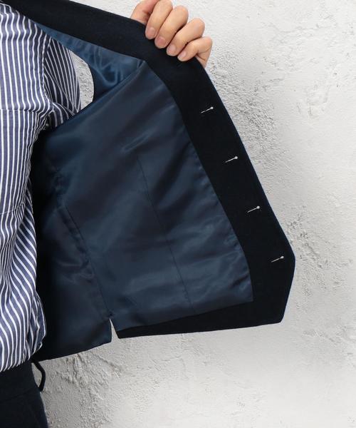 green label relaxing（グリーンレーベルリラクシング）の「KT H/SPUN ベスト（ベスト・メンズ・グレー/ダークブラウン/ネイビー・SMALL/MEDIUM/LARGE/X-LARGE）」の12枚目の写真