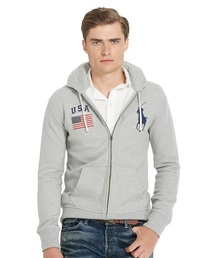 POLO RALPH LAUREN | USA コットンブレンド フーディ(パーカー)