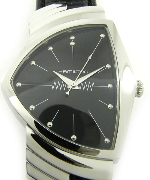 BEAMS（ビームス）の「HAMILTON / “VENTURA”（アナログ腕時計・メンズ・ブラック・ONE SIZE）」の6枚目の写真