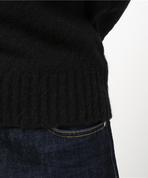 HYSTERIC GLAMOUR（ヒステリックグラマー）の「DEVIL WOMAN刺繍 プルオーバー（ニット/セーター・レディース・ネイビー/トップグレー/ブラック・FREE）」の10枚目の写真