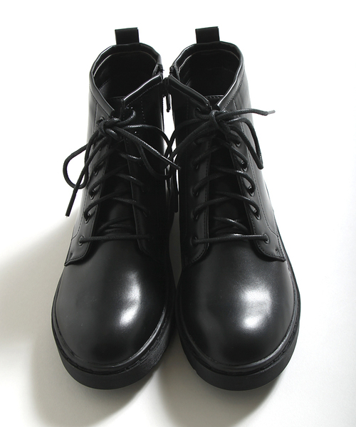 WEGO（ウィゴー）の「WEGO/6ホールブーツ（ブーツ・レディース・ブラック・MEDIUM/LARGE）」の2枚目の写真