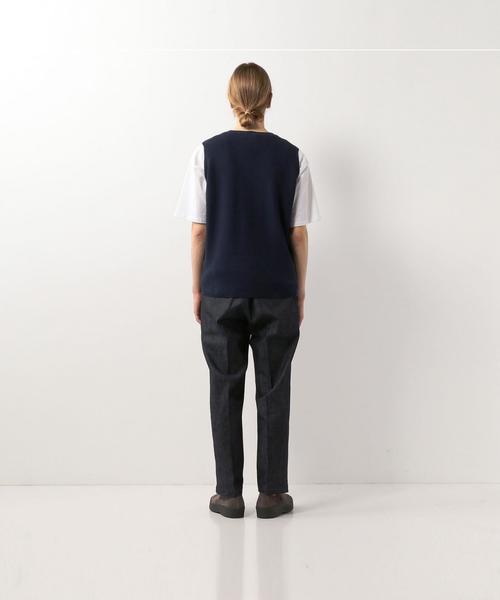 Steven Alan（スティーブンアラン）の「＜Steven Alan＞ C/NY AZE VEST/ﾍﾞｽﾄ ◆（ベスト・メンズ・ナチュラル/ネイビー・LARGE/MEDIUM/SMALL/X-LARGE）」の8枚目の写真