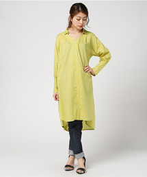 un dix cors | ヘムドロストシャツワンピース(ワンピース)