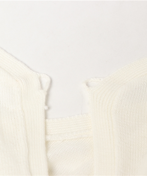 archives（アルシーヴ）の「2Wayカーデ（カーディガン/ボレロ・レディース・オフホワイト/ブラック/イエロー・MEDIUM）」の6枚目の写真