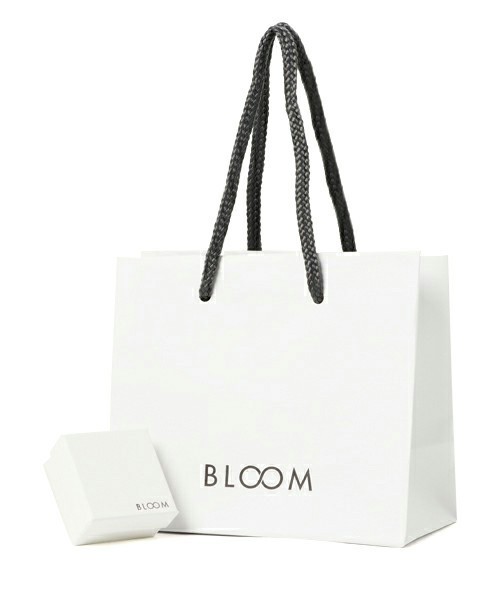 BLOOM(ブルーム)の「シルバー キュービックジルコニア しずく ネックレス BLOOM/ブルーム(ネックレス・レディース・ピンク・35cm)」の2枚目の写真