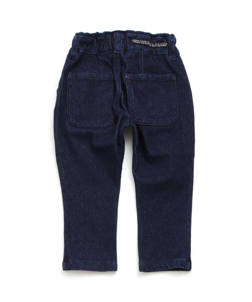 BREEZE（ブリーズ）の「デニムニットタックパンツ 10分丈（その他パンツ・キッズ・ブルー/ネイビー・95/80/90/110/130/150/100/120/140/160）」の10枚目の写真
