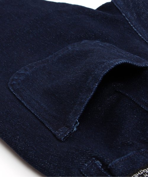 BREEZE（ブリーズ）の「デニムニットタックパンツ 10分丈（その他パンツ・キッズ・ブルー/ネイビー・95/80/90/110/130/150/100/120/140/160）」の16枚目の写真