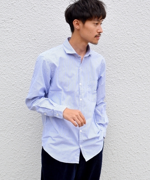 SHIPS Days（シップスデイズ）の「SHIPS Days: リラックス オックスフォード シャツ（シャツ/ブラウス・メンズ・ライトブルー/ネイビー・LARGE/MEDIUM/SMALL）」の2枚目の写真