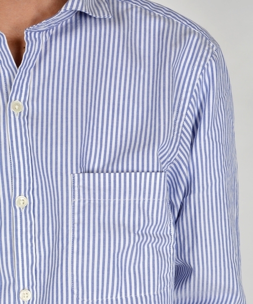 SHIPS Days（シップスデイズ）の「SHIPS Days: リラックス オックスフォード シャツ（シャツ/ブラウス・メンズ・ライトブルー/ネイビー・LARGE/MEDIUM/SMALL）」の10枚目の写真