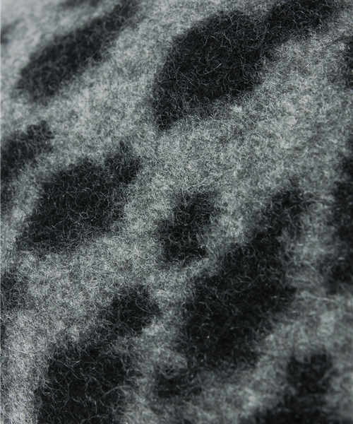 HYSTERIC MINI(ヒステリックミニ)の「mini face leopard ベレー帽(ハンチング/ベレー帽・キッズ・グレー/ベージュ/ピンク・SMALL/MEDIUM/LARGE)」の6枚目の写真