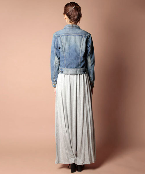 Lee（リー）の「【Lee】RIDERS G-JKT（デニムジャケット・レディース・ブルー/インディゴブルー・SMALL/MEDIUM）」の5枚目の写真