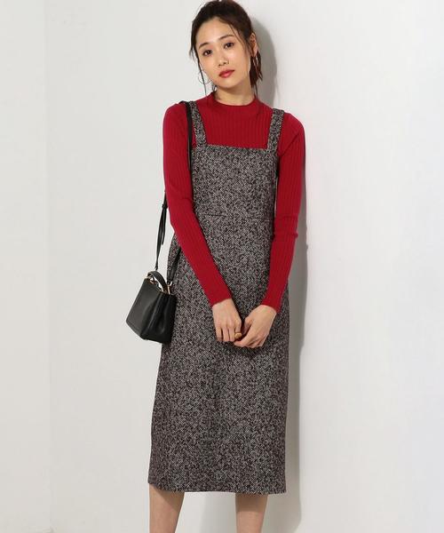 Jewel Changes（ジュエルチェンジズ）の「★JOC PE/W/NY/AC リブプルオーバー（ニット/セーター・レディース・ブラック/グレー/レッド/ナチュラル・FREE）」の20枚目の写真