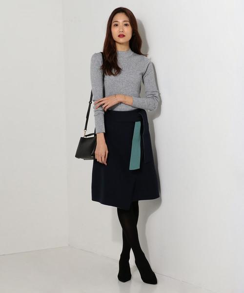 Jewel Changes（ジュエルチェンジズ）の「★JOC PE/W/NY/AC リブプルオーバー（ニット/セーター・レディース・ブラック/グレー/レッド/ナチュラル・FREE）」の7枚目の写真