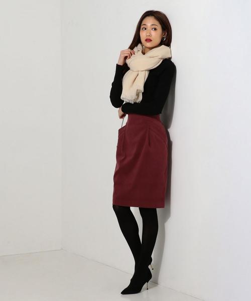 Jewel Changes（ジュエルチェンジズ）の「★JOC PE/W/NY/AC リブプルオーバー（ニット/セーター・レディース・ブラック/グレー/レッド/ナチュラル・FREE）」の13枚目の写真