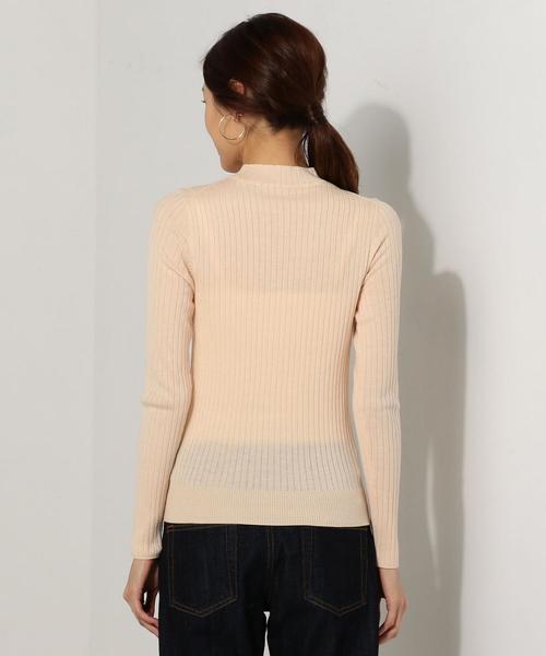 Jewel Changes（ジュエルチェンジズ）の「★JOC PE/W/NY/AC リブプルオーバー（ニット/セーター・レディース・ブラック/グレー/レッド/ナチュラル・FREE）」の10枚目の写真