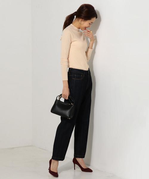 Jewel Changes（ジュエルチェンジズ）の「★JOC PE/W/NY/AC リブプルオーバー（ニット/セーター・レディース・ブラック/グレー/レッド/ナチュラル・FREE）」の8枚目の写真