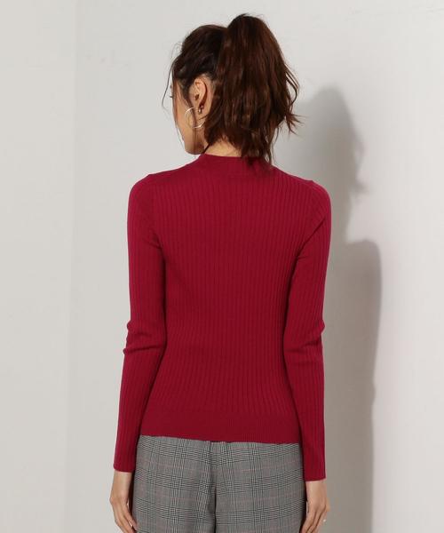 Jewel Changes（ジュエルチェンジズ）の「★JOC PE/W/NY/AC リブプルオーバー（ニット/セーター・レディース・ブラック/グレー/レッド/ナチュラル・FREE）」の22枚目の写真