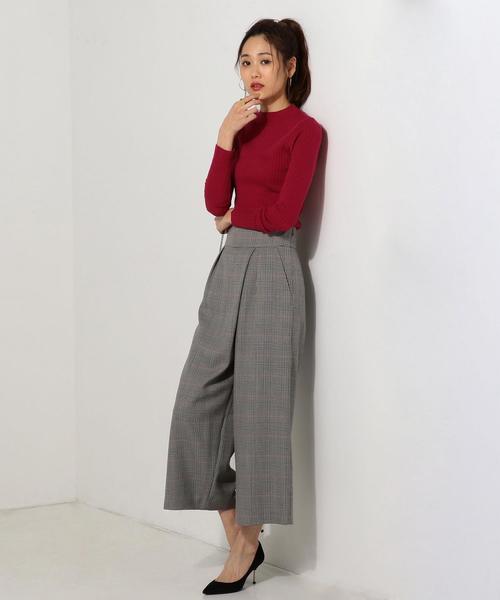 Jewel Changes（ジュエルチェンジズ）の「★JOC PE/W/NY/AC リブプルオーバー（ニット/セーター・レディース・ブラック/グレー/レッド/ナチュラル・FREE）」の14枚目の写真