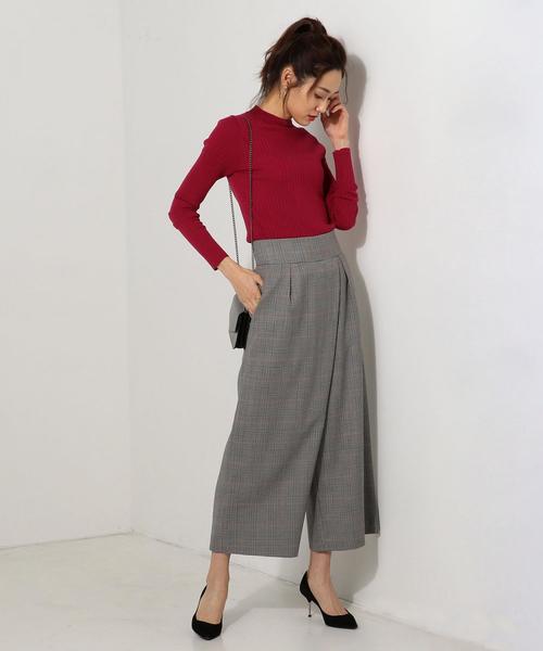 Jewel Changes（ジュエルチェンジズ）の「★JOC PE/W/NY/AC リブプルオーバー（ニット/セーター・レディース・ブラック/グレー/レッド/ナチュラル・FREE）」の17枚目の写真