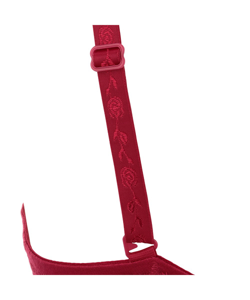 Triumph（トリンプ）の「天使のブラ スリムライン454　ブラジャー1【ABCカップ】TR454 WHU1（ブラジャー・レディース・レッド・A70/A75/B65/B70/B75/B80/C65/C70/C75/C80/C85）」の8枚目の写真