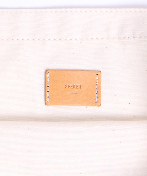 SEEKER×Caede（シーカー×カエデ）の「SEEKER × Caede コラージュ エコトート SKB-017CAB3（トートバッグ・レディース・ナチュラル・FREE）」の2枚目の写真