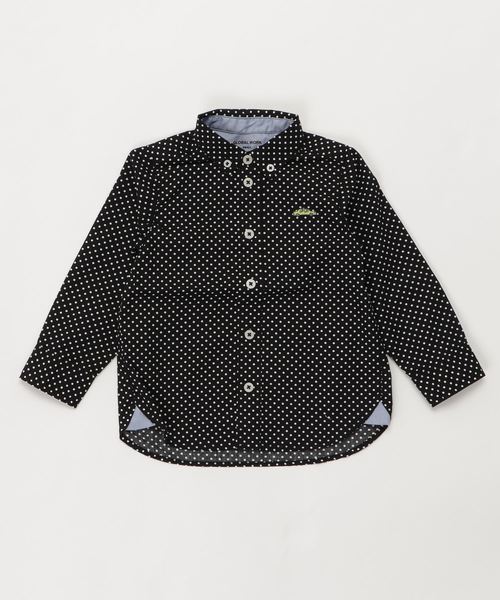 GLOBAL WORK（グローバルワーク）の「【キッズ】ムジガラアソートシャツ長袖/776086（シャツ/ブラウス・キッズ・ネイビー/ブルー/ホワイト/ブラック・LARGE/SMALL/X-LARGE/XX-LARGE/MEDIUM）」の16枚目の写真