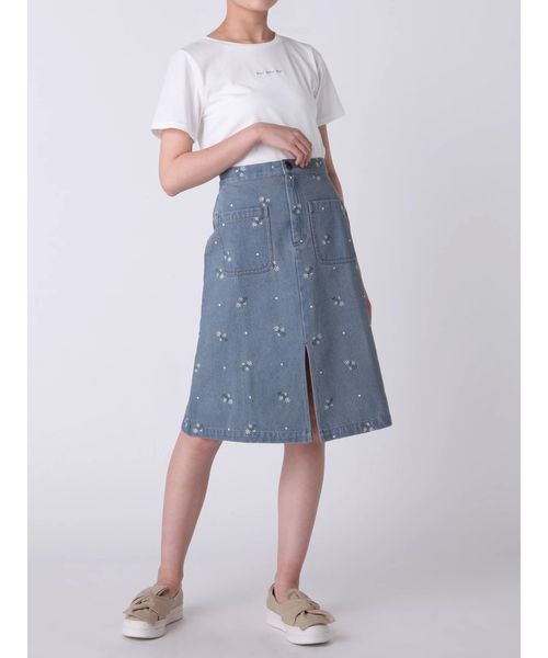 dazzlin（ダズリン）の「ヴィンテージライクデニムスカート（デニムスカート・レディース・インディゴブルー/その他/その他1・MEDIUM/SMALL）」の16枚目の写真