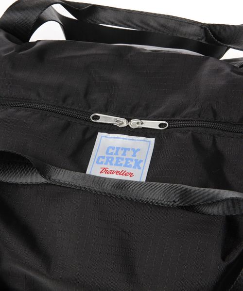 niko and...（ニコアンド）の「[CITY CREEK]パッカブルボストン（ボストンバッグ・レディース・ブラック/ピンク/ライトイエロー/セージグリーン/グレー・0）」の9枚目の写真