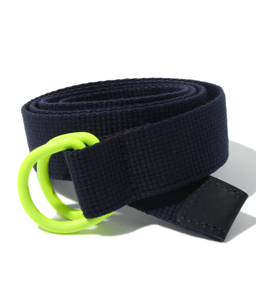 CIAOPANIC(チャオパニック)の「【BALLERI】ミリタリーベルト(ベルト・メンズ・ネイビー/ブラック系その他/オリーブ・28cm)」の3枚目の写真