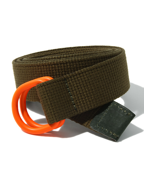 CIAOPANIC(チャオパニック)の「【BALLERI】ミリタリーベルト(ベルト・メンズ・ネイビー/ブラック系その他/オリーブ・28cm)」の2枚目の写真