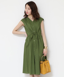 N.（N. Natural Beauty Basic） | ◆コットンローンミモレワンピース(ワンピース)