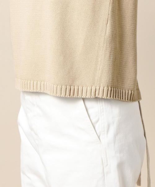 BEAUTY&YOUTH UNITED ARROWS（ビューティーアンドユースユナイテッドアローズ）の「BY∴ コットンレースアップノースリーブニット（ニット/セーター・レディース・ブラック/ナチュラル/ケリー・FREE）」の10枚目の写真