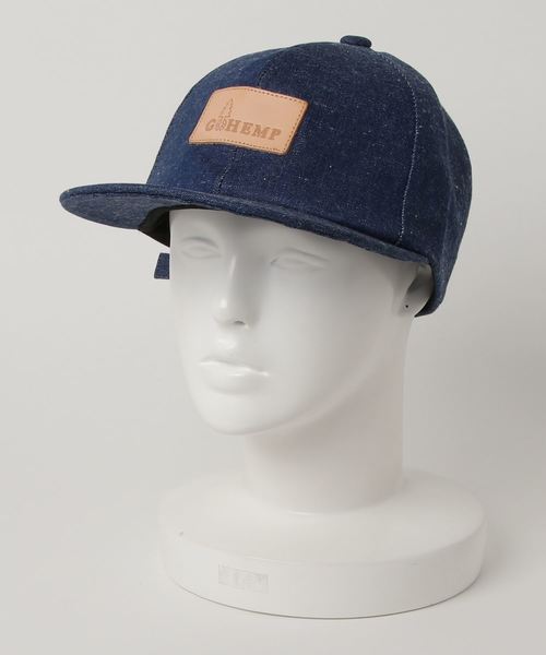 Gohemp ゴーヘンプ の Baseball Cap Slub Nep 11oz Denim スラブネップヘンプデニム ベースボールキャップ キャップ Wear