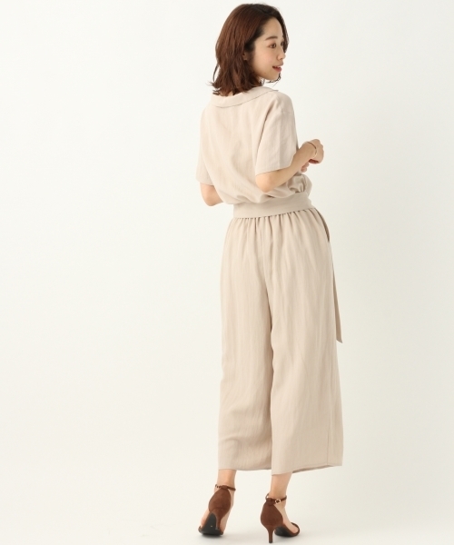 A part by（アパートバイ）の「RyNyカイキンサロペットSS 　798507（サロペット/オーバーオール・レディース・ダークグリーン/ベージュ/ベージュ系その他/ブルー系その他・FREE）」の8枚目の写真