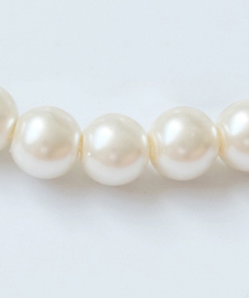 DRESS STAR（ドレス スター）の「チェーン×2連フェイクパールデザインネックレス（ネックレス・レディース・ホワイト/シルバー・フリー）」の18枚目の写真