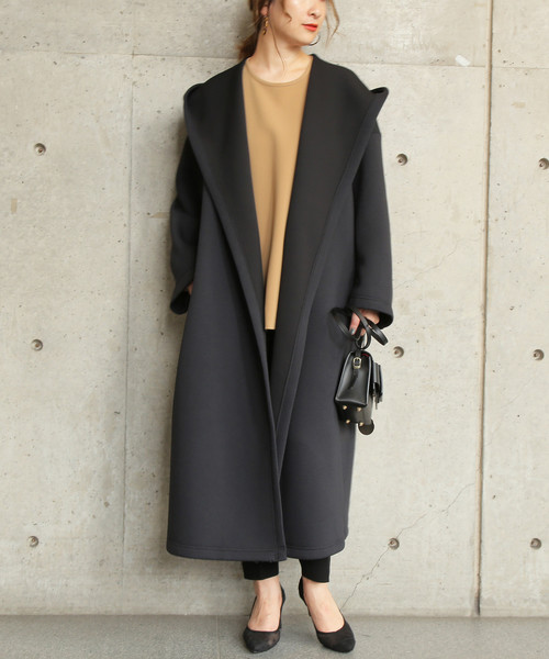 Liesse（リエス）の「フード付きコート（その他アウター）」 - WEAR