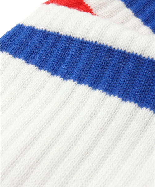 WEGO（ウィゴー）の「WEGO/ラインソックス（ソックス/靴下・レディース・ブラック/レッド・FREE）」の5枚目の写真