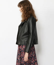 EDITION（エディション）の「ラムレザー ライダースジャケット