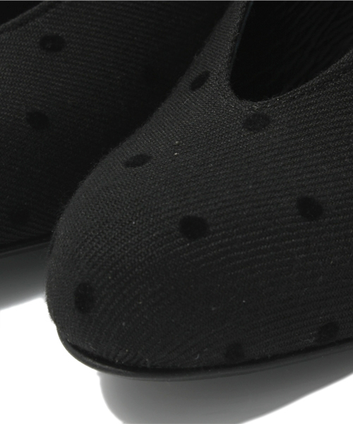 JETEE（ジュテ）の「【JETEE】グリッターヒールドットパンプス（パンプス・レディース・ブラック/ベージュ・24.5cm/23.5cm/24.0cm/23.0cm）」の7枚目の写真