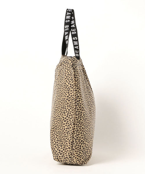 Ray BEAMS(レイビームス)の「Ray BEAMS / レオパード ナイロン ジップ トートバッグ(トートバッグ・レディース・その他・ONE SIZE)」の3枚目の写真
