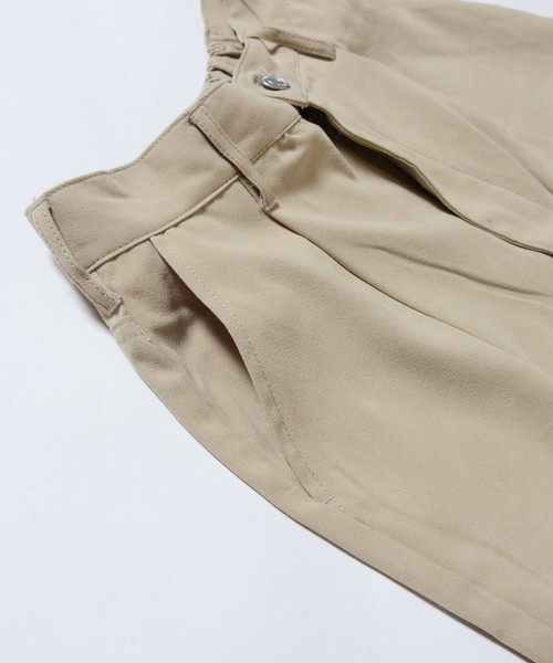 shopnikoniko(ショップニコニコ)の「サンディングスエードワイドパンツ(その他パンツ・レディース・ブラック/ベージュ/カーキ/ボルドー・フリー)」の11枚目の写真