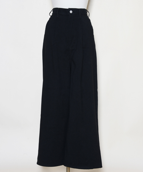 shopnikoniko(ショップニコニコ)の「サンディングスエードワイドパンツ(その他パンツ・レディース・ブラック/ベージュ/カーキ/ボルドー・フリー)」の14枚目の写真